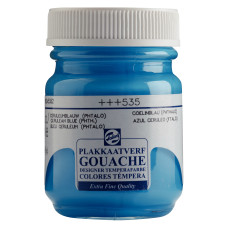 Gwasz Extra Fine Talens 50 ml Cerulean Blue Phthalo