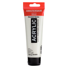 Amsterdam Standard Series Acrylic Tube 120 ml Zinc White 104