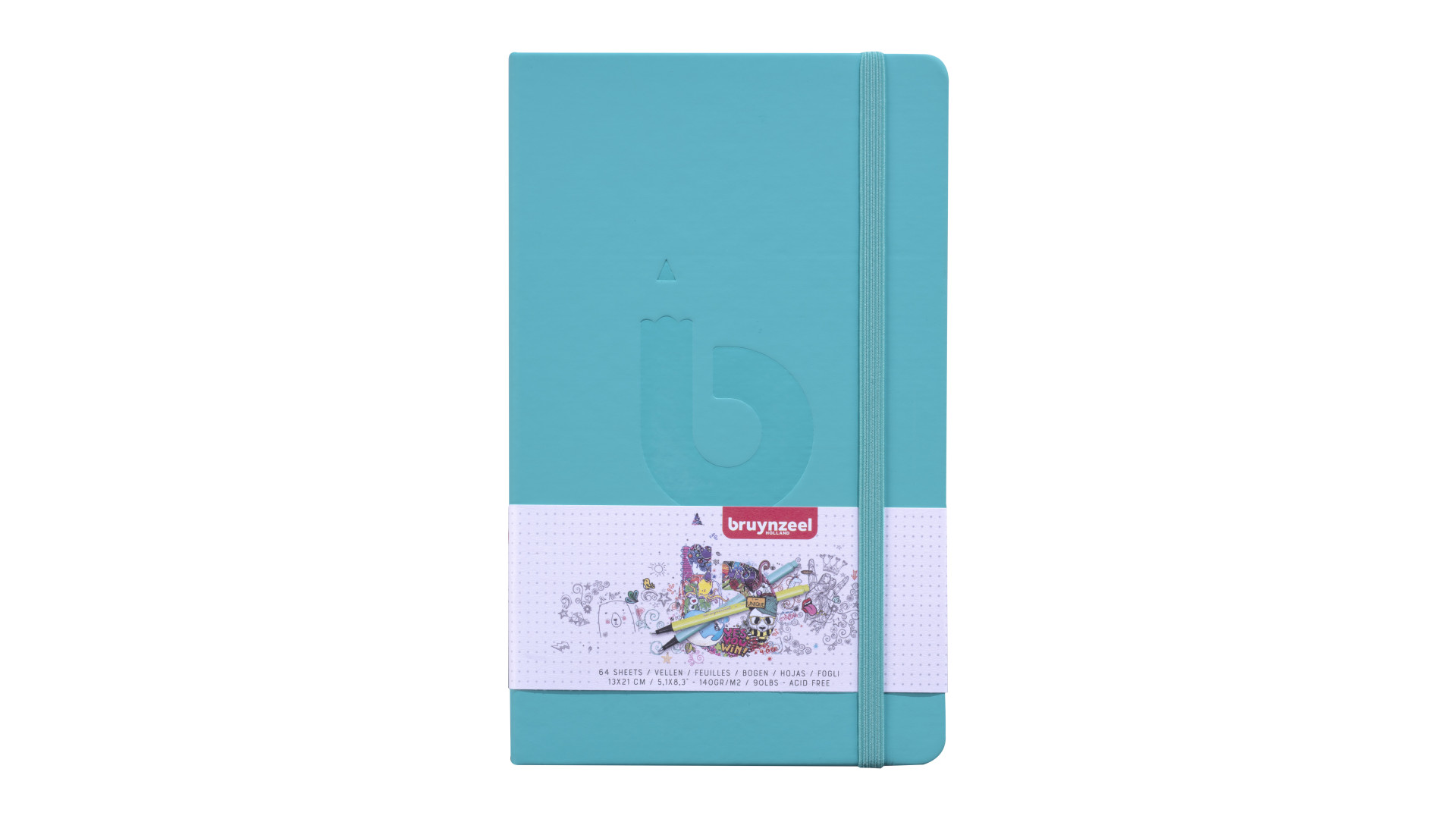 Bruynzeel Bullet journal Morski 13 x 21 cm, 140 g, 64 kartki