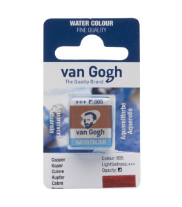 Półkostka akwareli Van Gogh Copper 805