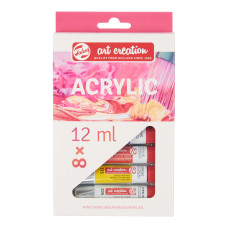 Zestaw Farb Akrylowych Talens Art Creation, 8 Tub 12 ml