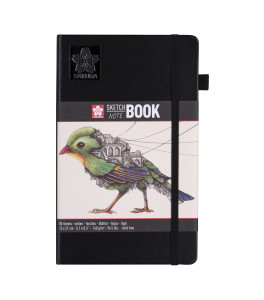 Szkicownik Sakura 13x21c m 80 kartek kremowego papieru 140g