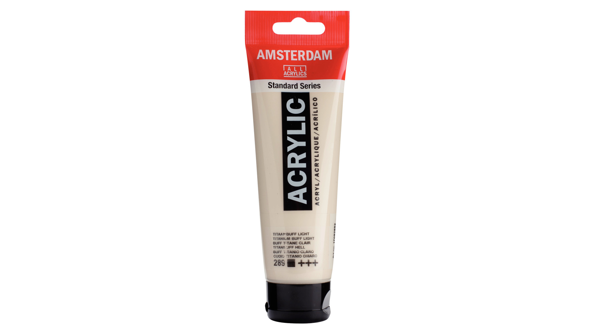 Amsterdam Standard Series Acrylic Tube 120 ml Titanium Buff Light 289