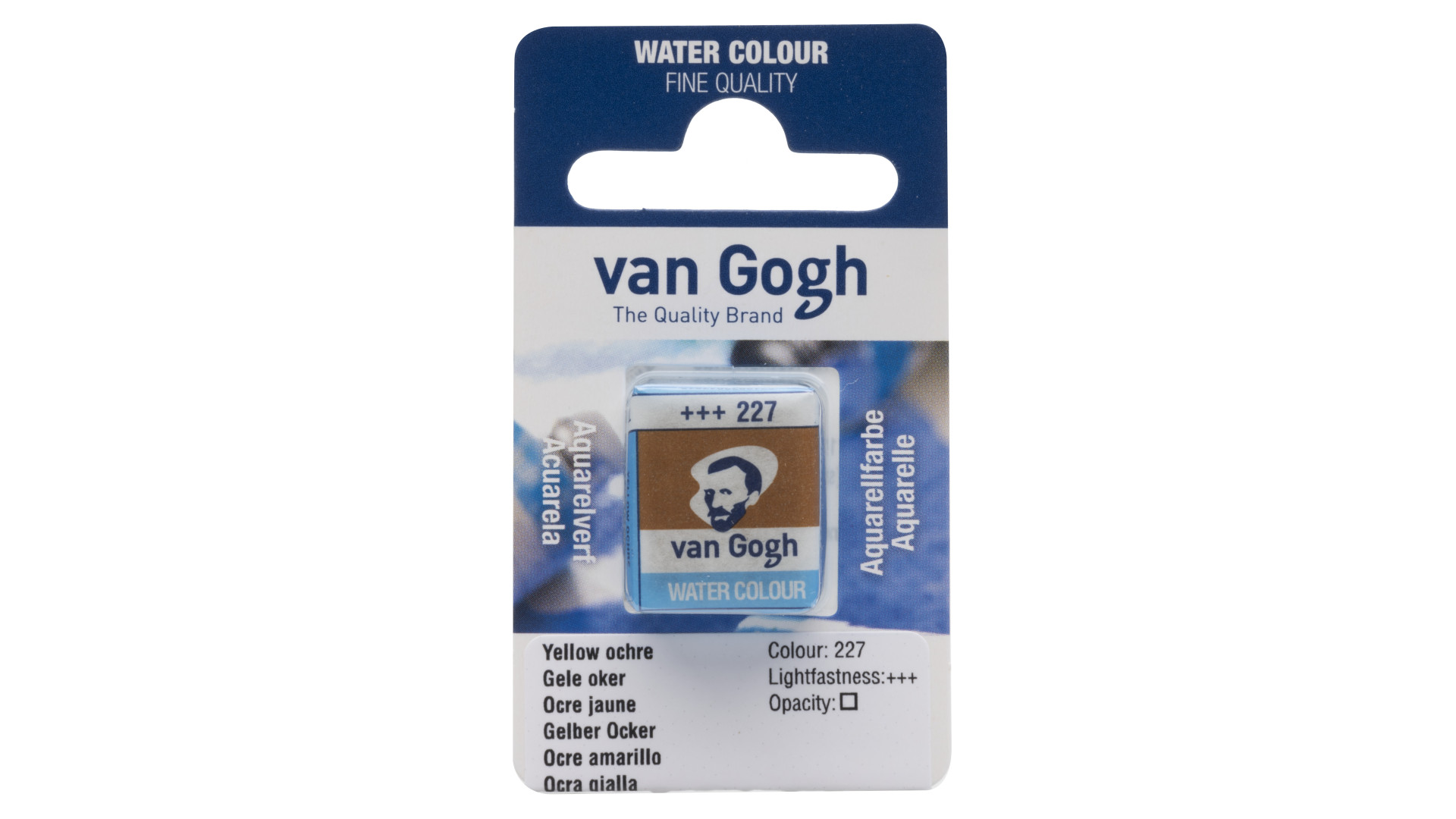 Van Gogh Watercolour Pan Yellow Ochre 227