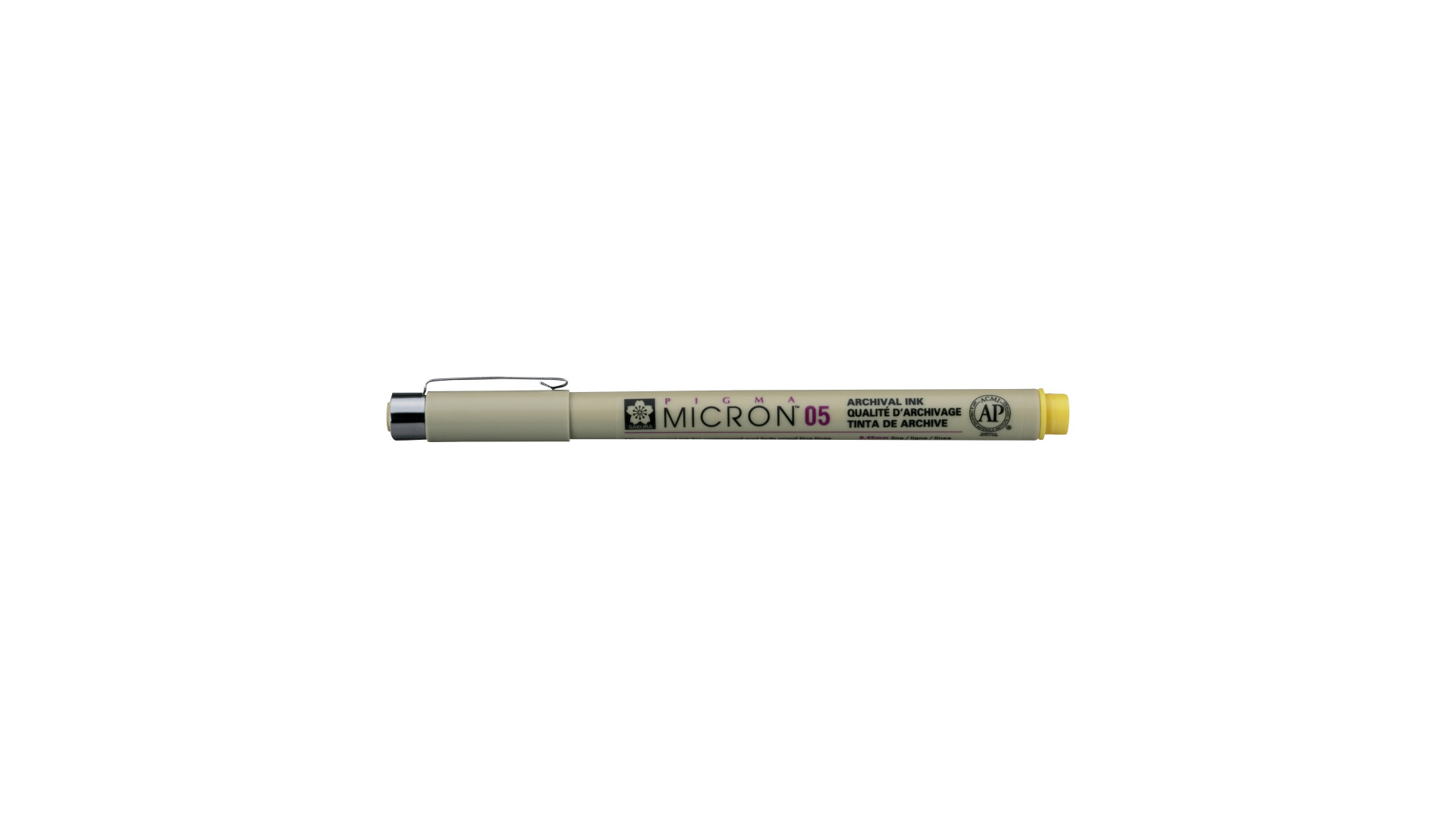 Pigma Micron 05 Yellow