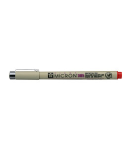 Sakura Pigma Micron 005 – 0.20 mm – Red