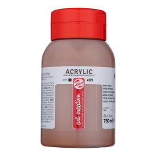 Talens Art Creation Acrylic Colour Jar 750 ml Burnt Umber 409