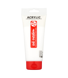 Talens Art Creation Acrylic Colour Tube 200 ml Titanium White 105