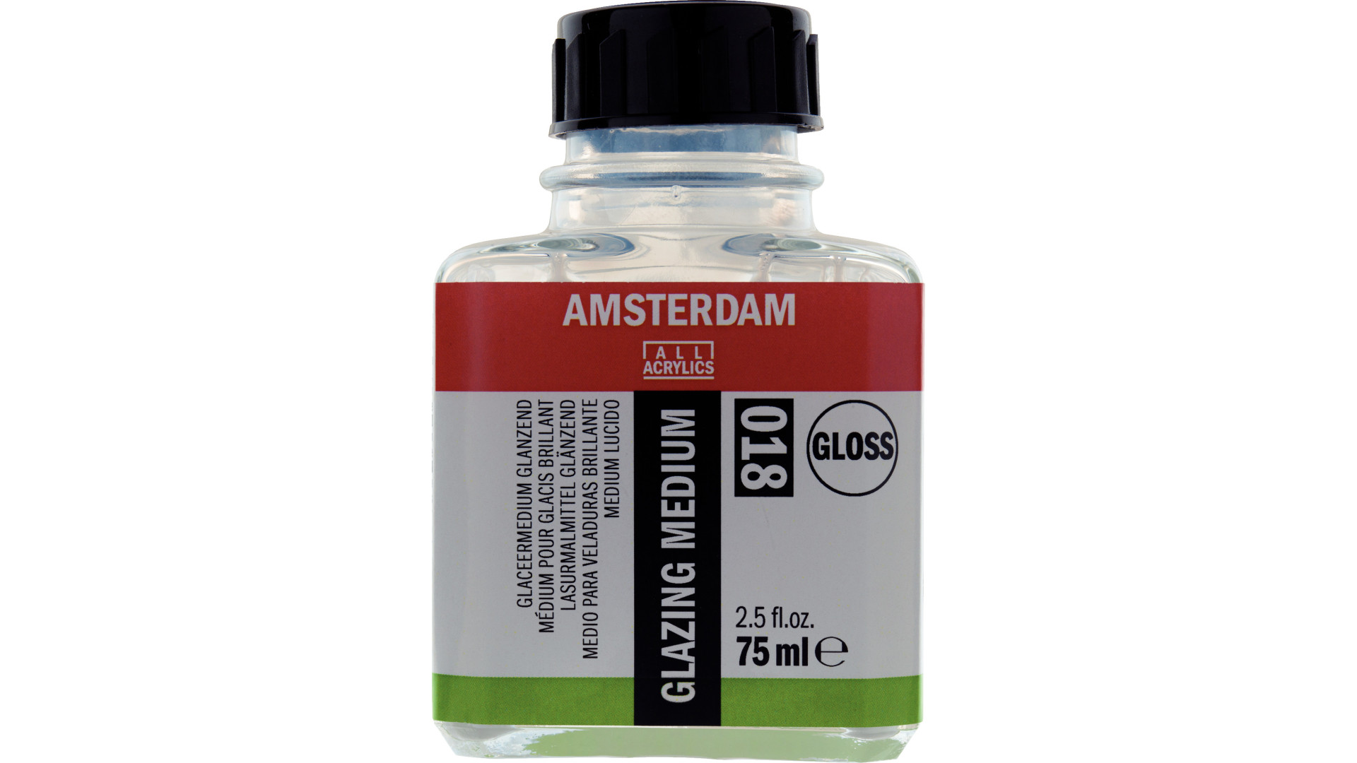 Medium do laserunku Amsterdam, połysk, butelka 75 ml