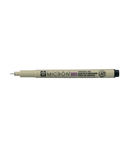 Sakura Pigma Micron 005 – 0.20 mm – Black