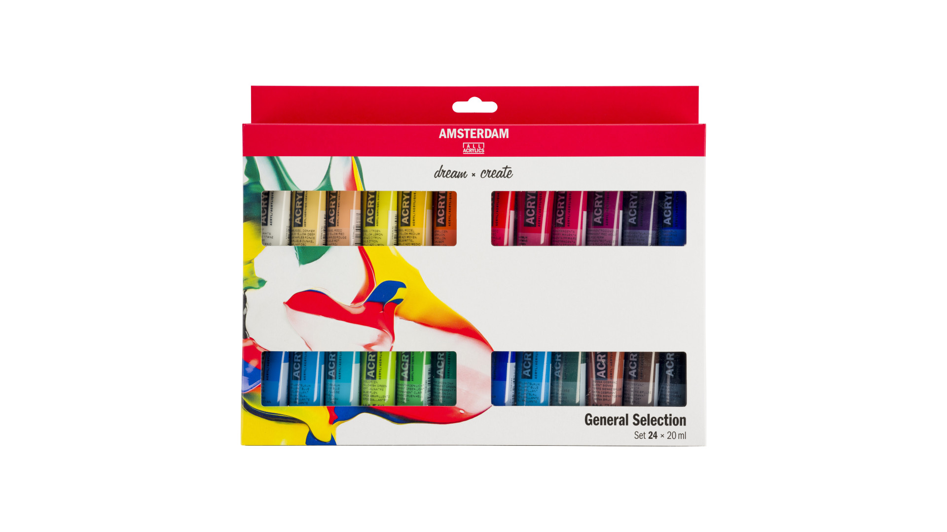 Amsterdam Standard Series acrylic paint general selection set 24 x 20 ml