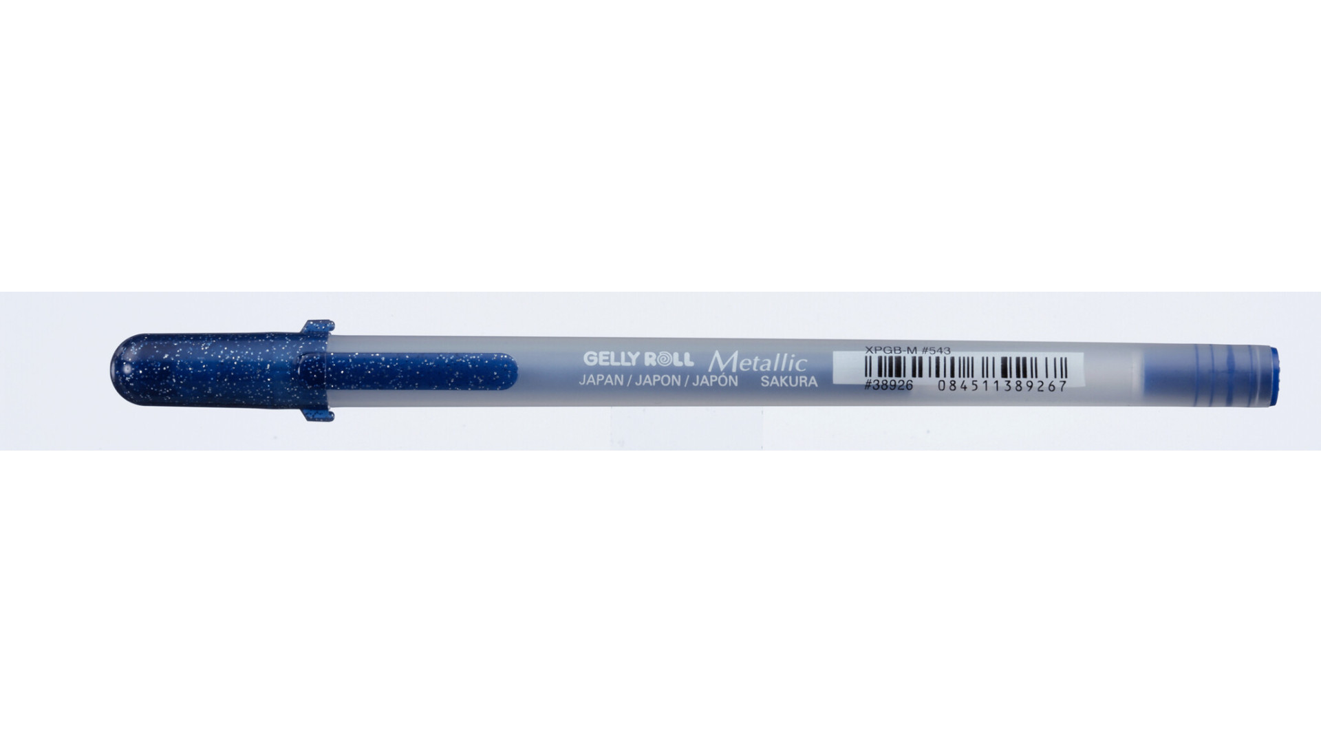 Sakura Gelly Roll Metallic Blue Black Gel Pen