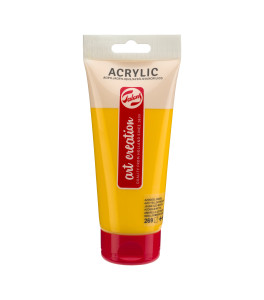 Talens Art Creation Acrylic Colour Tube 200 ml Azo Yellow Medium 269