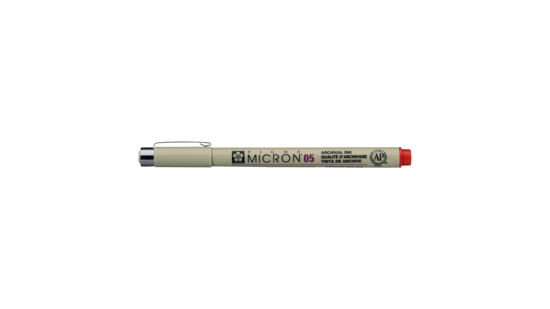 Pigma Micron 05 Red