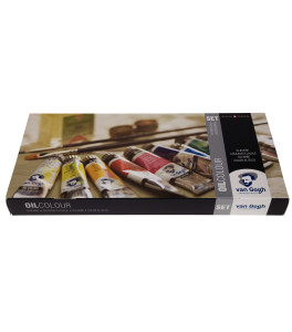 Van Gogh Oil colour advanced set | 10 x 20 ml + accessories