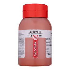 Talens Art Creation Acrylic Colour Jar 750 ml Burnt Sienna 411