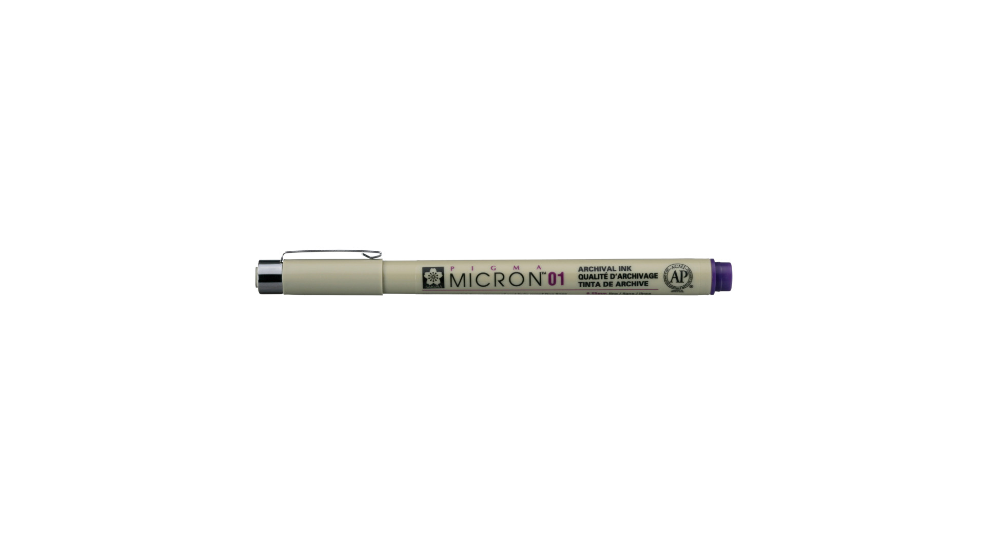 Pigma Micron 01 Purple