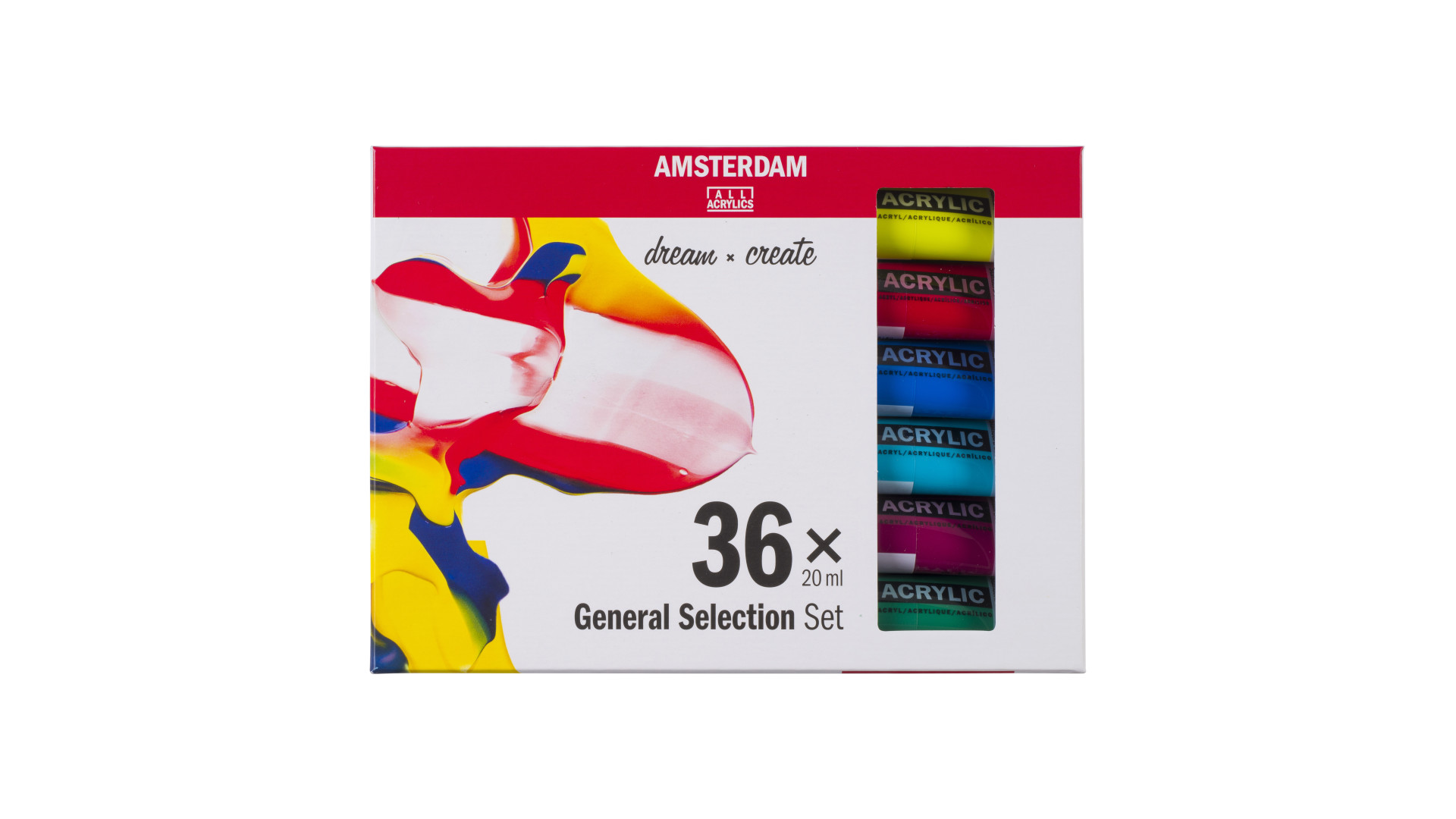 Amsterdam Standard Series acrylic paint general selection set 36 x 20 ml