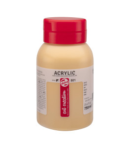 Talens Art Creation Acrylic Colour Jar 750 ml Gold 801