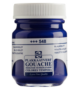 Talens Gouache Extra Fine Quality Bottle 50 ml Blue Violet 548