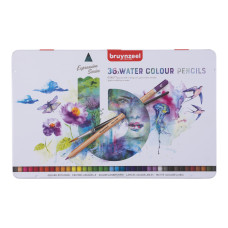 Bruynzeel Expression watercolour pencil tin 36 colours