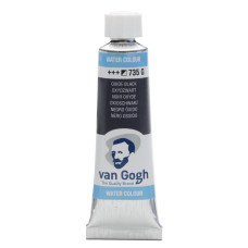 Farba akwarelowa Van Gogh 10 ml Oxide Black 735