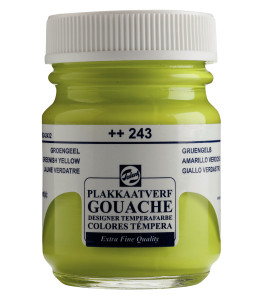 Gwasz Extra Fine Talens 50 ml Greenish Yellow