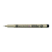 Sakura Pigma Micron 01 – 0.25 mm – Black