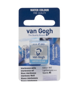 Van Gogh Watercolour Pan Interference White 843