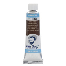 Van Gogh Watercolour Tube 10 ml Burnt Umber 409