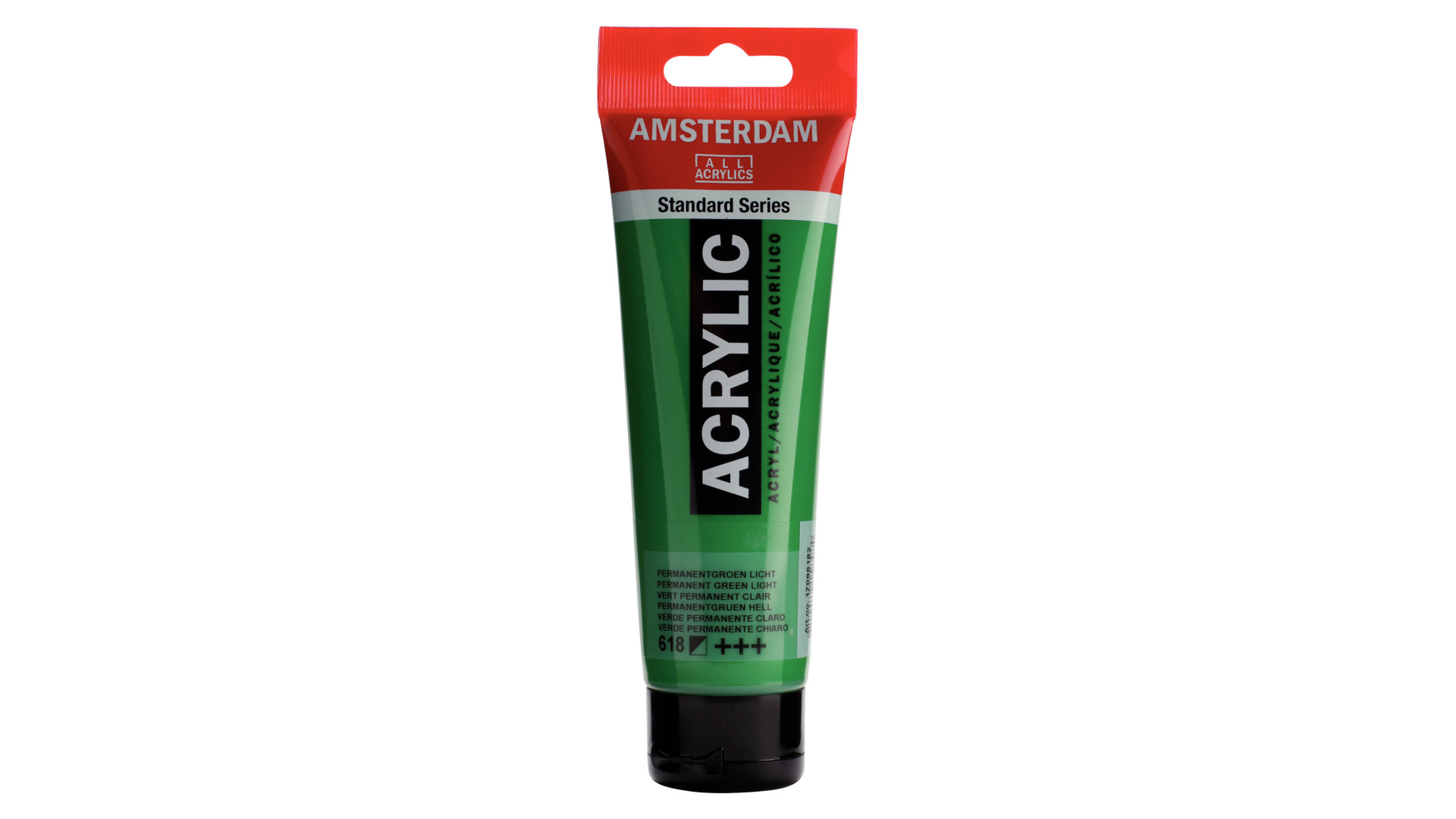 Amsterdam Standard Series Acrylic Tube 120 ml Permanent Green Light 618