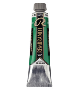 Rembrandt Oil Colour Tube 40 ml Permanent Green Deep 619