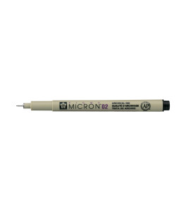 Sakura Pigma Micron 02 – 0.30 mm – Black