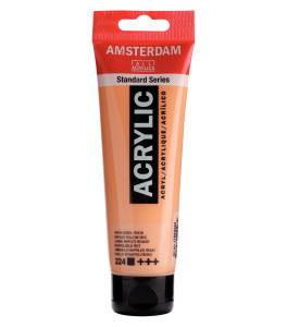 Amsterdam Standard Series Acrylic Tube 120 ml Naples Yellow Red 224