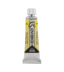 Rembrandt Watercolour Tube 10 ml Permanent Lemon Yellow 254