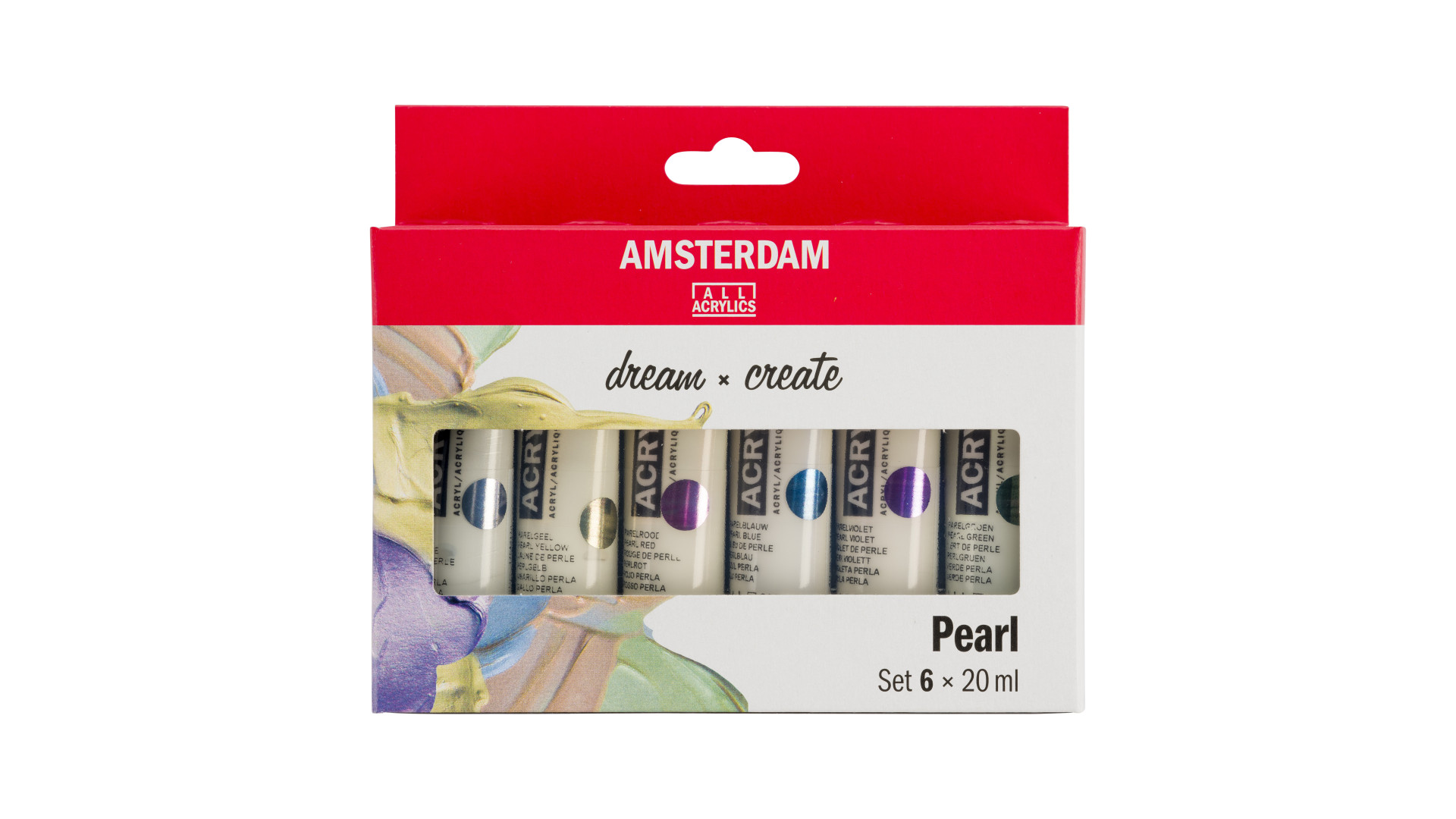 Amsterdam Standard Series acrylic paint pearl set 6 x 20 ml