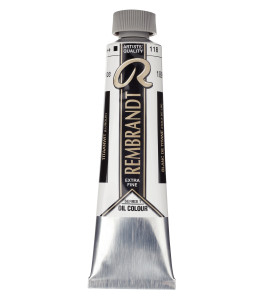 Farba Olejna Rembrandt 40 ml Titanium White (Olej Lniany)
