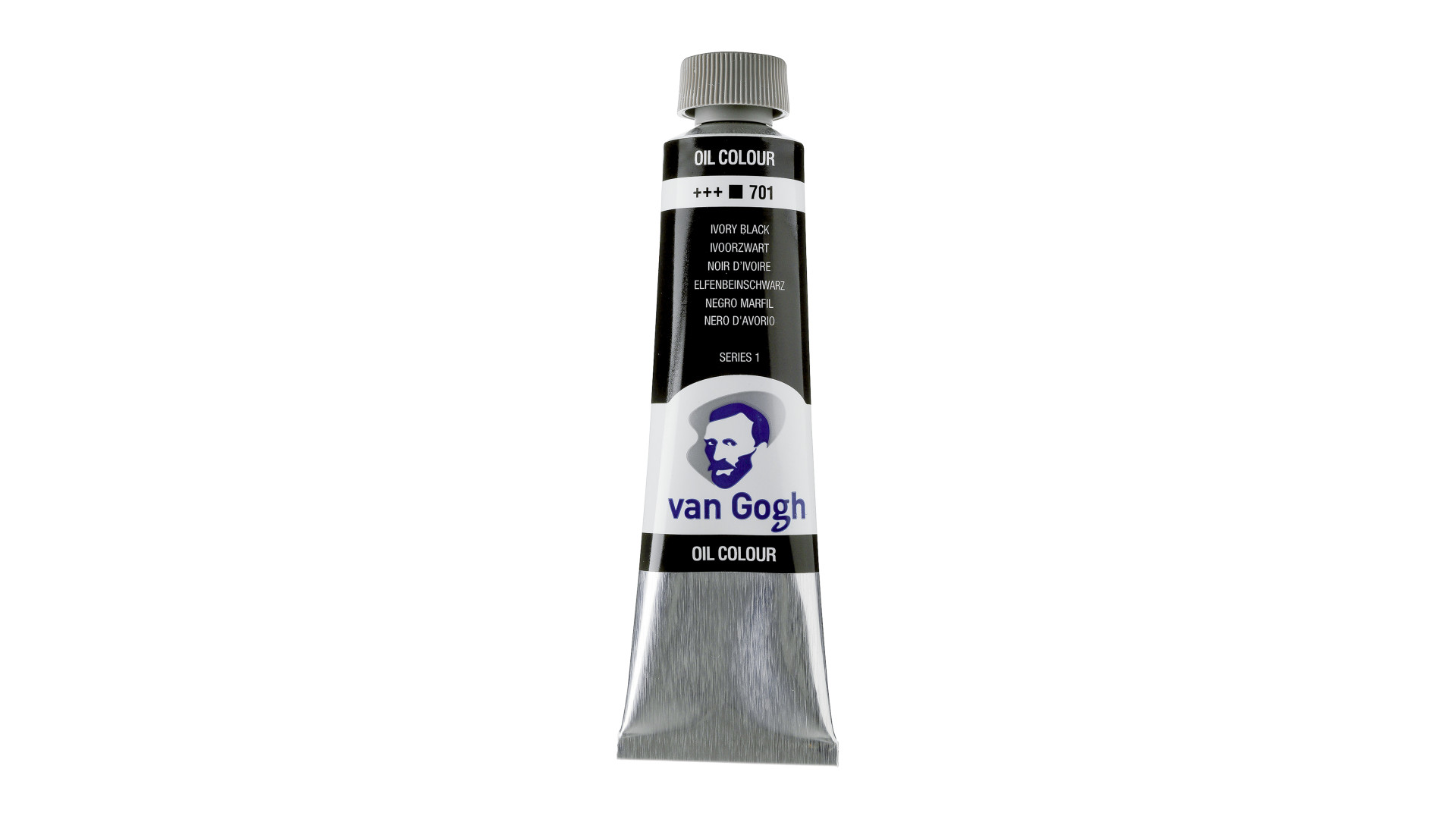 Farba Olejna Van Gogh, 40 ml Ivory Black