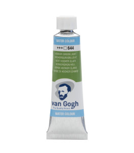 Van Gogh Watercolour Tube 10 ml Hooker Green Light 644
