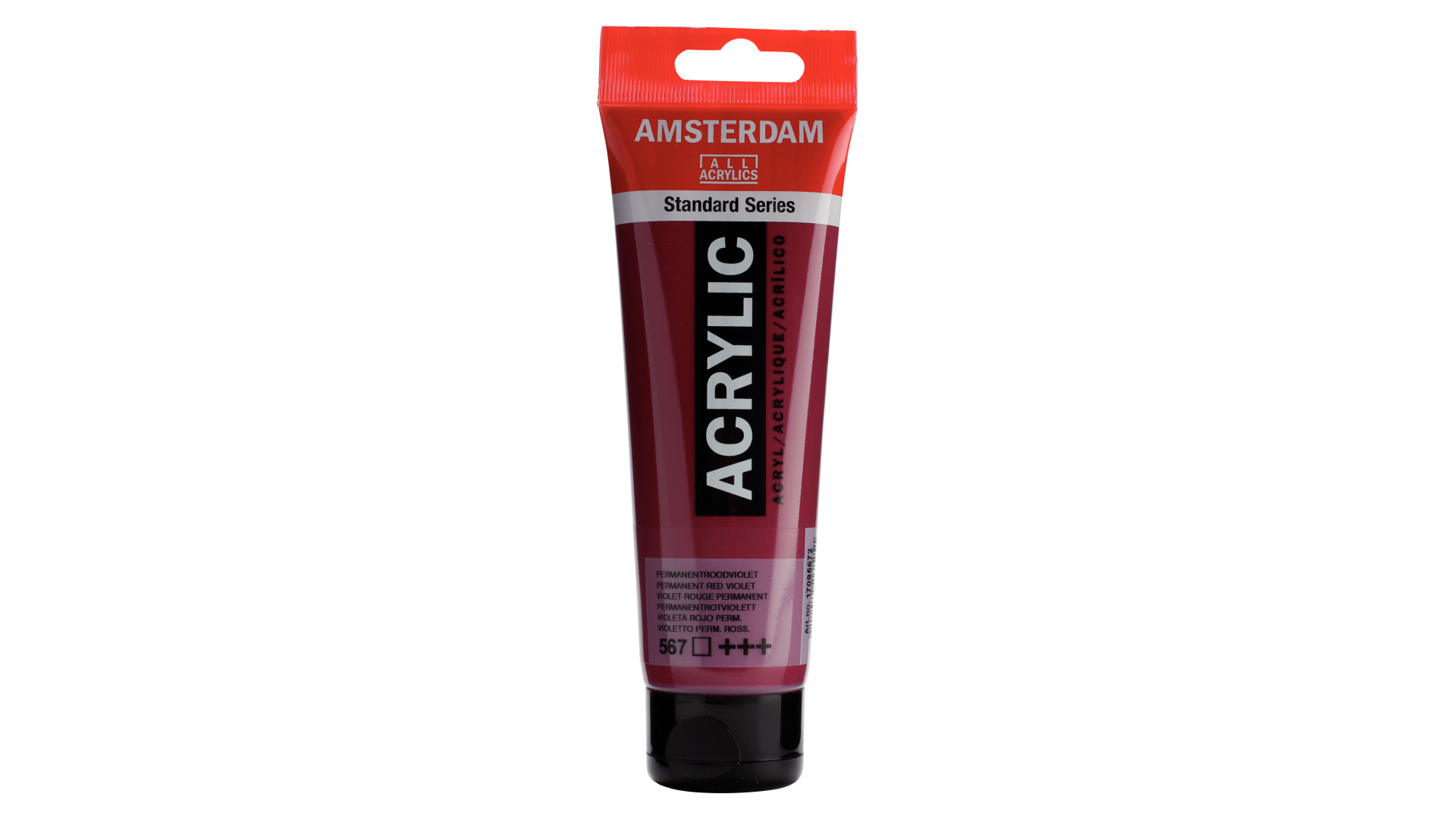 Amsterdam Standard Series Acrylic Tube 120 ml Permanent Red Violet 567