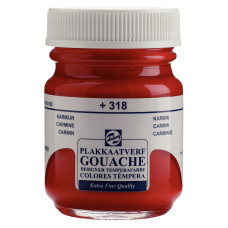 Gwasz Extra Fine Talens 50 ml Carmine