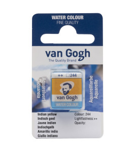 Półkostka akwareli Van Gogh Indian Yellow 244