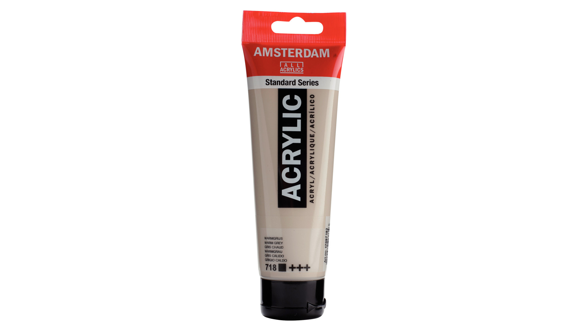 Amsterdam Standard Series Acrylic Tube 120 ml Warm Grey 718