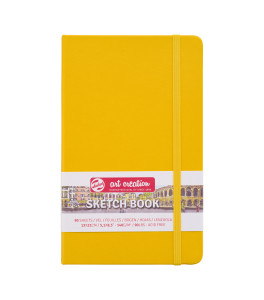 Talens Art Creation Sketchbook Golden Yellow | 13 x 21 cm, 140 g, 80 sheets