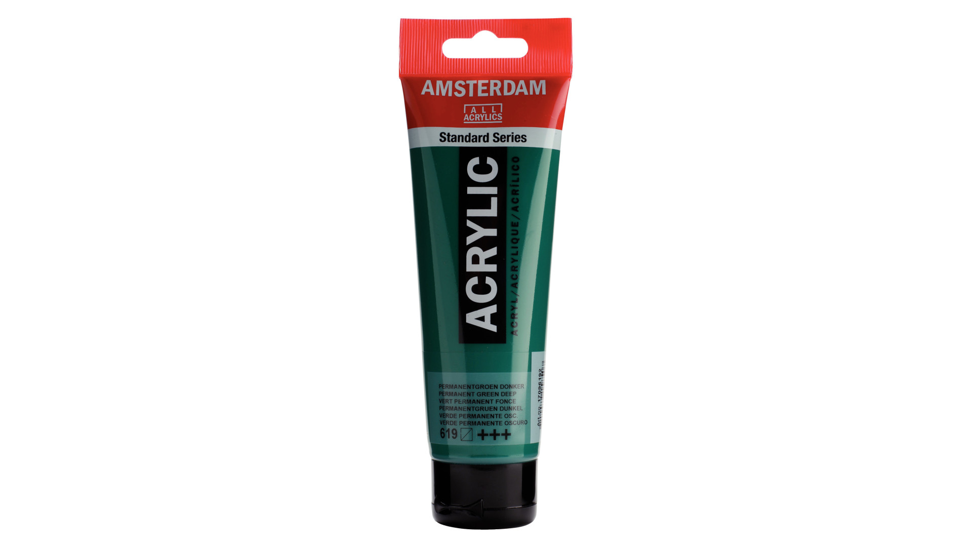 Amsterdam Standard Series Acrylic Tube 120 ml Permanent Green Deep 619