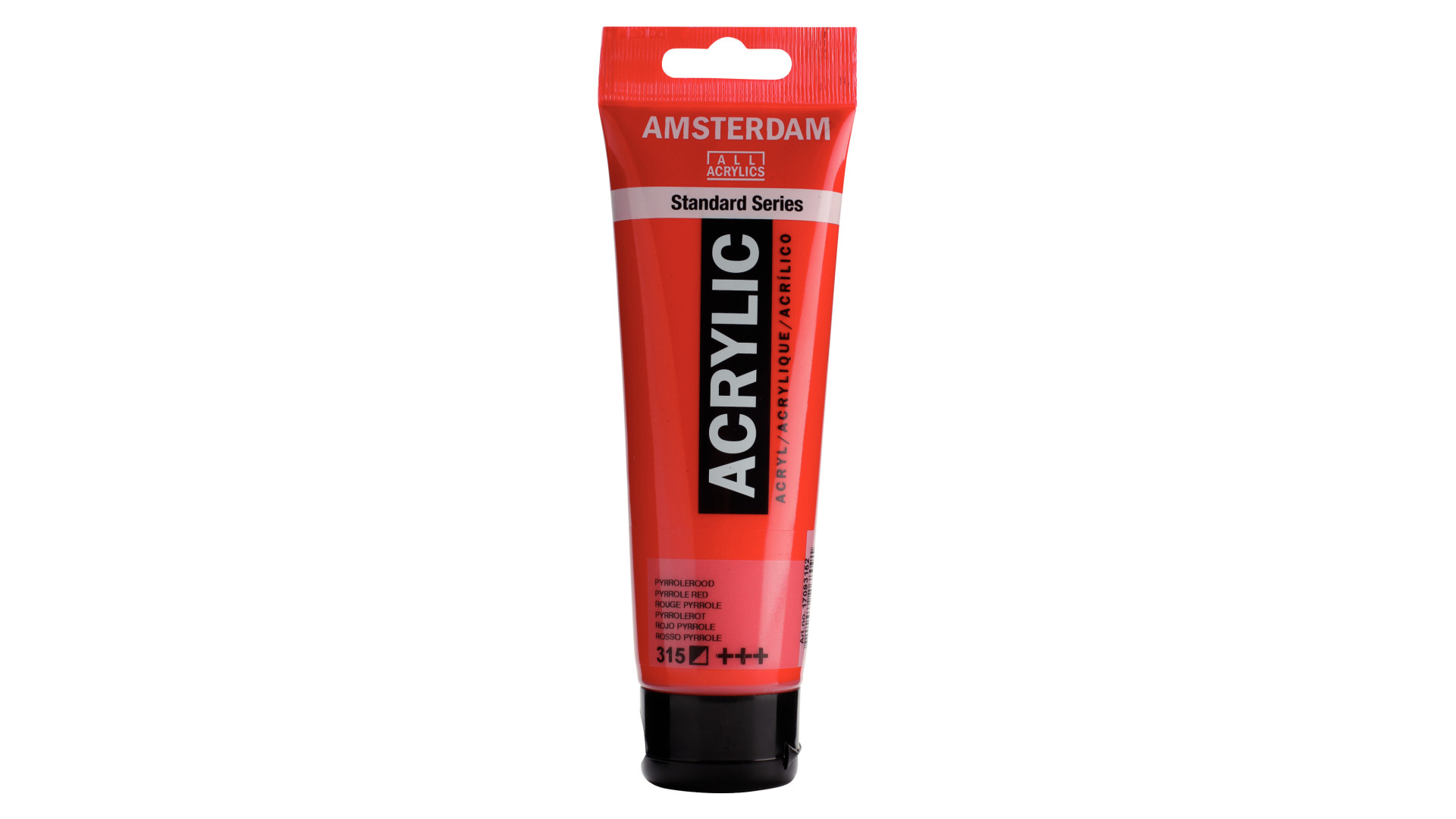 Amsterdam Standard Series Acrylic Tube 120 ml Pyrrole Red 315