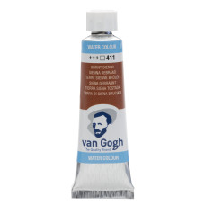 Farba akwarelowa Van Gogh 10 ml Burnt Sienna 411