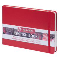 Talens Art Creation Sketchbook Red 14.8 x 21 cm, 140 g, 80 sheets