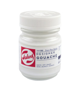 Gwasz Extra Fine Talens 50 ml White