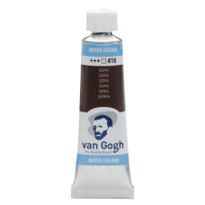 Van Gogh Watercolour Tube 10 ml Sepia 416